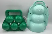 Snowball & Snowman Maker Clip Snow Sand - Lot of 2 Molds - NEW