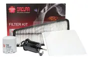 Sakura Filter Service Kit for Toyota Landcruiser Prado GRJ120R 1GR-FE 4.0 2003-2009