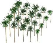 HEALEEP 1Set Tropical Artificial Plants Miniature Coconut Trees for Table Landscapes Faux Plant Decor for Indoor and Outdoor Gardening