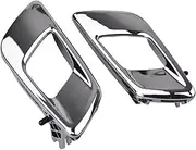 Automotive Interior Door Handles for Mazda for BT50 2012-2019 Handles Inside Inner Knob Car Interior Door Handle Auto Inner Door Fits(Bright Silver 1 Pair)