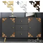Mirror Tile Tile 4pcs Art DIY Decoration Decorative Living Room Mirror