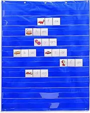 Learning Resources Standard Pocket Chart, Classroom Supplies, Homeschool, Gifts for Teachers, Pocket Chart, Ages 3+