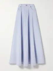 [FRAME] FRAME - + Carolina Herrera Denim Maxi Skirt - Blue - 27 27 Blue