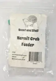 Snout & Shell Hermit Crab Gravity Feeder 3 Pack Set For Greensand Oyster Shell