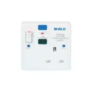 13A SINGLE RCD SOCKET PLASTIC