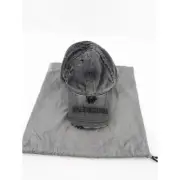 Balenciaga Distressed Logo Cap in Charcoal Brand New with Dust Bag Medium