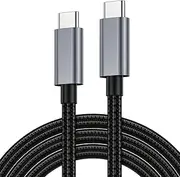 Fianspiher USB C to USB C Cable 10Gbps USB 3.1 Gen 2 10Gbps Data Transfer, 100W PD Charging, 1M