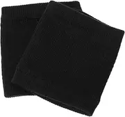 Healeved 1 Pair Sports Wristband Combination Wrist Strap Sport Towel Thumb Lanyard Men Wrists Widget Basketball Headband Yoga Towels Fitness Wrist Guard Basketball Sweat Bands Cotton Black