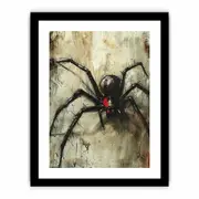 Spider Framed print Art Poster