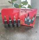 Bite Beauty Bold Bites Mini Power Move Soft Matte Lipstick Set Of 4 Mini NIB!