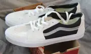 New Men's VANS Sk8 Low Contrast Black and White Size 13 - BNIB NO LID