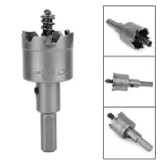 US 1pc Carbide Tip TCT Hole Saw Cutter Drill Bit Set For Steel Metal Alloy 28mm