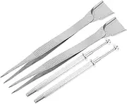 SECFOU 1 set Multipurpose Jewelry Making Tweezer Pearl Sprinkler Cake Tweezers for Cake Pastry Decorating Efficient Pearl Distribution Elegant Baking Tools