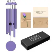 Metal Memorial Wind Chimes for Loss of Loved One Outdoor Clearance Unique, Co...