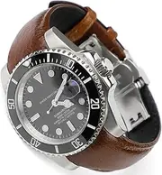 [Sight Focus] 20mm Curved End Retro Leather Watch Band for Rolex Submariner 40mm,Daytona 40mm,GMT-Master 40mm,Yacht-Master 40mm,Explorer I Vegetable Watch Strap Replacement