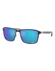 [Ray-Ban] Chromance Polarised RB3721CH Sunglasses in Black