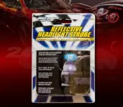 BLUE REFLECTIVE HEAD LIGHT LAMP STROBE FOR 300 CHALLENGER CHARGER RAM 1500 DART