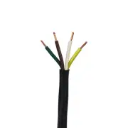 4 Conductor Trailer Cable, 16 AWG GPT, Color Coded PVC with Outer Jacket, 20'