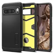 SPIGEN Google Pixel 8 Pro Case, Genuine Tough Armor Heavy Duty Kickstand Cover for Google