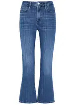 Frame Le Crop Mini Boot Jeans - Dark Blue - 27 (W27 / UK8-10 / S) 27 (W27 / UK8-10 / S)