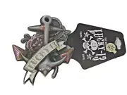 Lucky 13 Belt Buckle Anchor Original Officially Licensed New Men Women Fashion