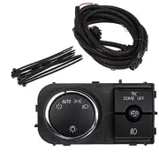 25858705 Dimmer Dome Headlamp Headlight Switch 1527J 15096895 with Fog Light