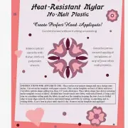 FireGuard Mylar Craft Sheet - Heatproof Templates for Safe and Creative Projects