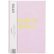 Otto A5 Write It Down Journal 240 Page Purple