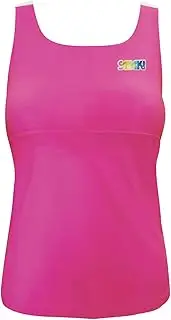 [Sasaki] DR7008O Women's Rhythmic Gymnastics, for Practice, Back Star Top (Loose Fit)