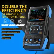 2.8'' 3in1 Handheld Digital Oscilloscope Multimeter+Function Signal Generator