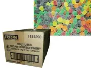 10kg BOX CADBURY FRESHA JUBES BULK LOLLIES PARTY CANDY SWEET