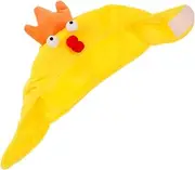 VILLFUL Warm Dog Hat Adorable Cartoon Chicken Design Pet Headdress for Dogs and Cats Comfortable and Secure Fit for Parties and Photo Shoots