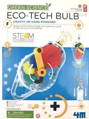 4M Green Science Eco-Tech Bulb For Ages 5+ Years, Brand NEW & Sealed