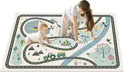 Kids Floor Mat, Cartoon Non-Slip Mat, Portable Kids Play Mats, Colorful Floor Mat for Kids, Soft Play Area Mat, Kids Play Mat for Living Room, Non-Slip Play Mat for Bedroom, Durable Kids Play Mat