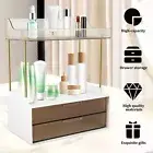 Makeup Organizer with Drawer Large Capacity Cosmetic Display Case CXu