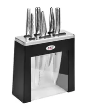 GLOBAL 7pc Kabuto Knife Block Set