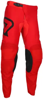 Acerbis MX-Track Inc Motocross Pants, black-red, Size 30 for Men Black Red