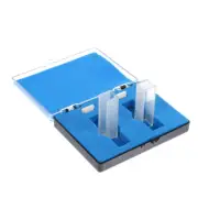 2pcs Comparative Analysis Cuvette Standard Cuvette 10 Mm Cuvette Labs Cuvette