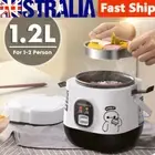 AU Electric Rice Cooker 1.2L Portable Mini Small Rice Cook 3 Cups For 1-2 Person