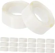 SHOWERORO Double-Sided Adhesive Dots Pack Balloon Glue Dispenser Round Craft Stickers Non- for Photo Frames Decor