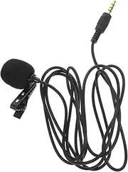 LABRIMP Lavalier Clip Microphone for Video Recording Omnidirectional Lapel Mic Compatible with Smartphones Tablets and Computers Easy Setup for Interviews and Podcasts