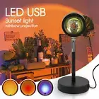 Romantic Sunset Projection Lamp LED Floor Rainbow Night Light Home Living Decor