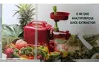 NEW 6in1 Compact PROFESSIONAL Wheatgrass Korean Juicer Cast Auger $599 FREEPOST