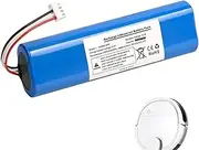 12800mAh Replacement Battery Compatible with Ecovacs Deebot Ozmo 900, 901, 905, 920, 930, 937, N8, N8 Pro 14.4V Robot Vacuum Cleaner Lithium Ion Battery(9800mAh)