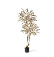 E Style 140cm Nandina Tree Artificial Plant Fake/Faux Home Room Decor Gold