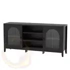 Artiss Buffet Sideboard Shelves Double Doors Black