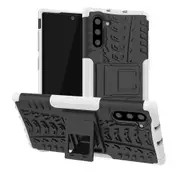 MCC Heavy Duty Samsung Galaxy Note10 Shockproof Case Cover Note 10 NoteX [White]
