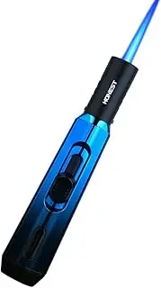 Promise by Honest Jet Torch Cigar Lighter Power Flame Pen Torch Lighter Adjustable Refillable Butane Lighters Jet Flame Portable for Candle Grill BBQ Camping (White-e)