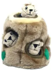 Kyjen Hide-a-Squirrel Interactive Plush Dog Toy - Jumbo (with 3 large squirrels)