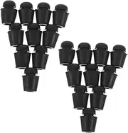 LALADEFIEE 40pcs Car Hood Bumper Mounts Fit Soft Rubber Shock Absorbers Noise Insulation Car Door Buffering Pads